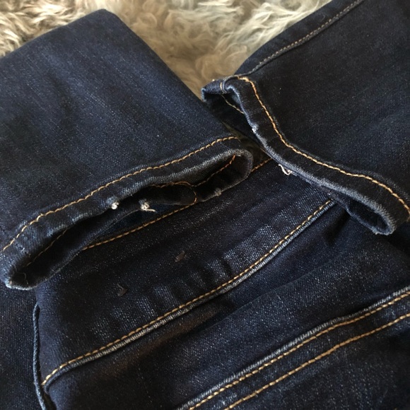 SOLD | American Eagle Dark Wash Jeggings 4 LONG - Picture 6 of 6